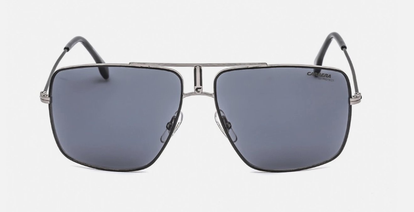 Carrera Classico 1006/S TI7 60-14-150 IR Ruthenium Matte Black Sunglasses