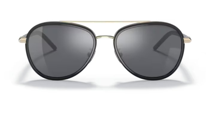 Tory Burch TY6089 33056V 57mm Black Mirrored Sunglasses