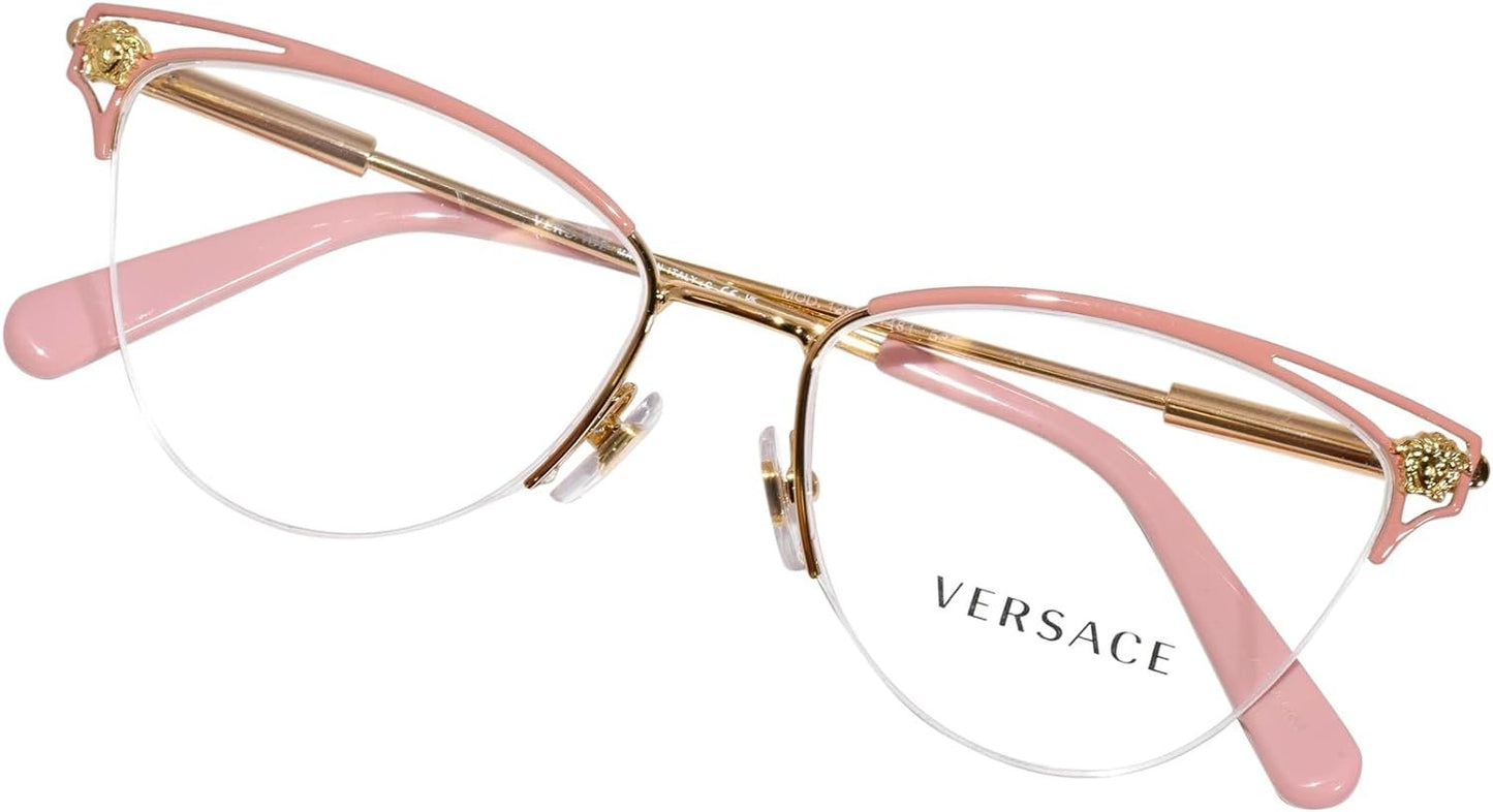 Versace Eyeglasses VE1280 1481 53mm Gold Pink