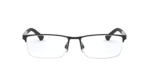 Emporio Armani EA1041 3094 53mm Black Rubber Eyeglasses