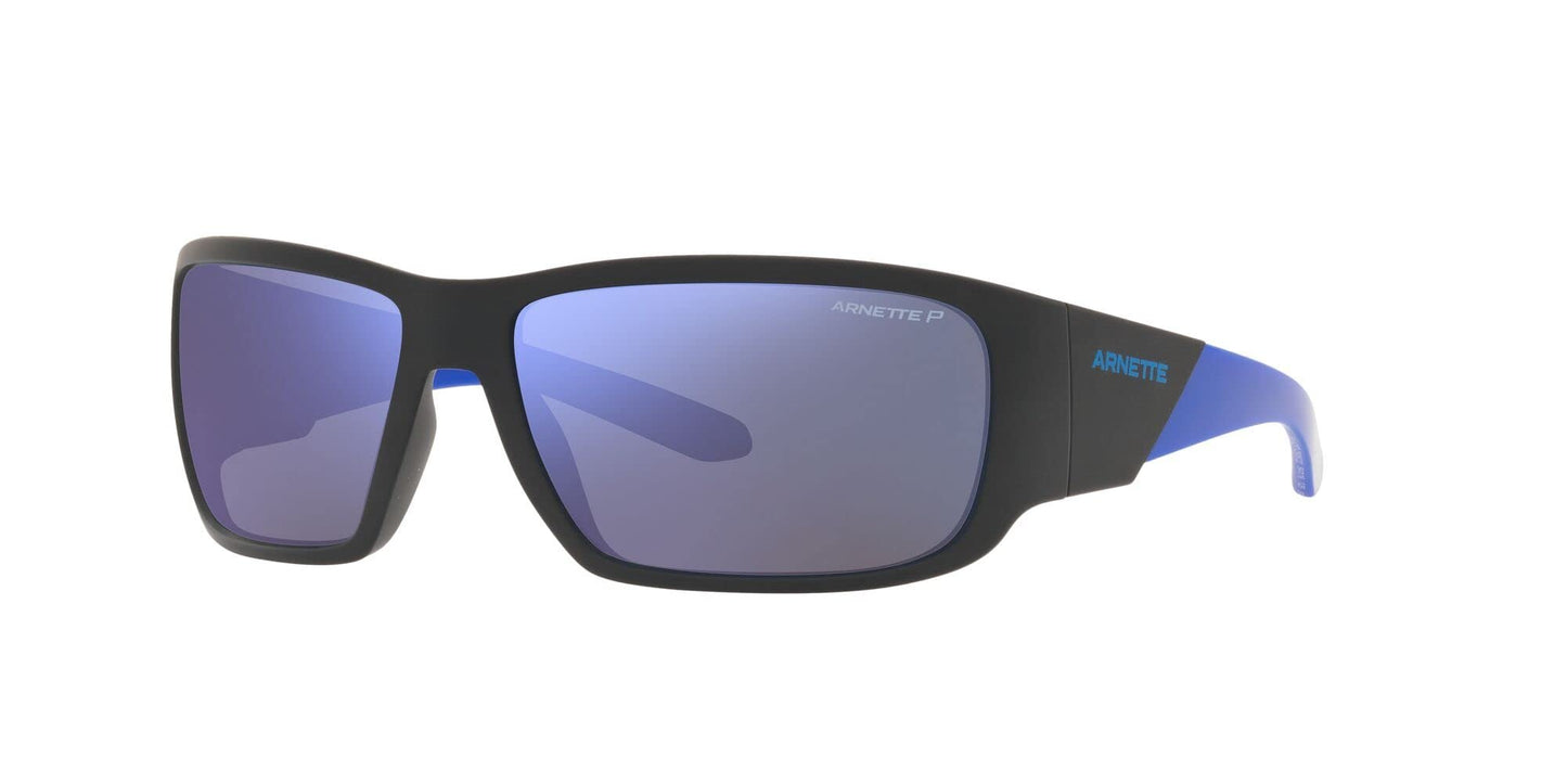 ARNETTE Men's AN4297 280622 Rectangular Polarized Sunglasses