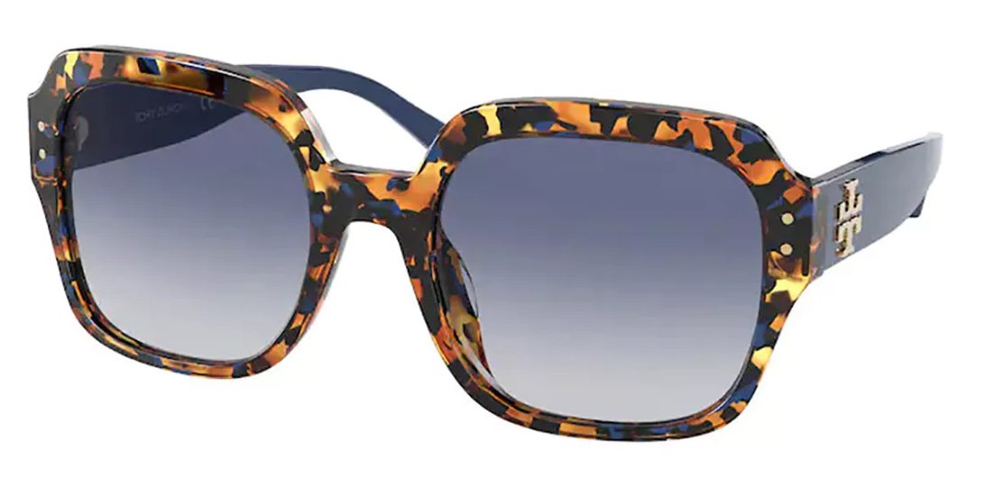 Tory Burch Women's Sunglasses 0TY7143U 18814L 56mm Tortoise/Blue Sunglasses