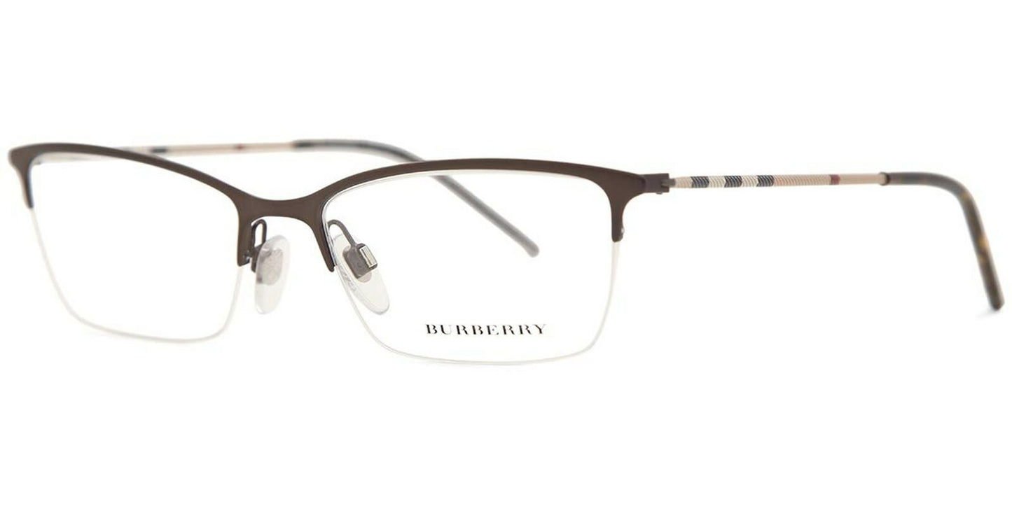 Burberry Women's BE1278 Eyeglasses Matte Brown 53mm