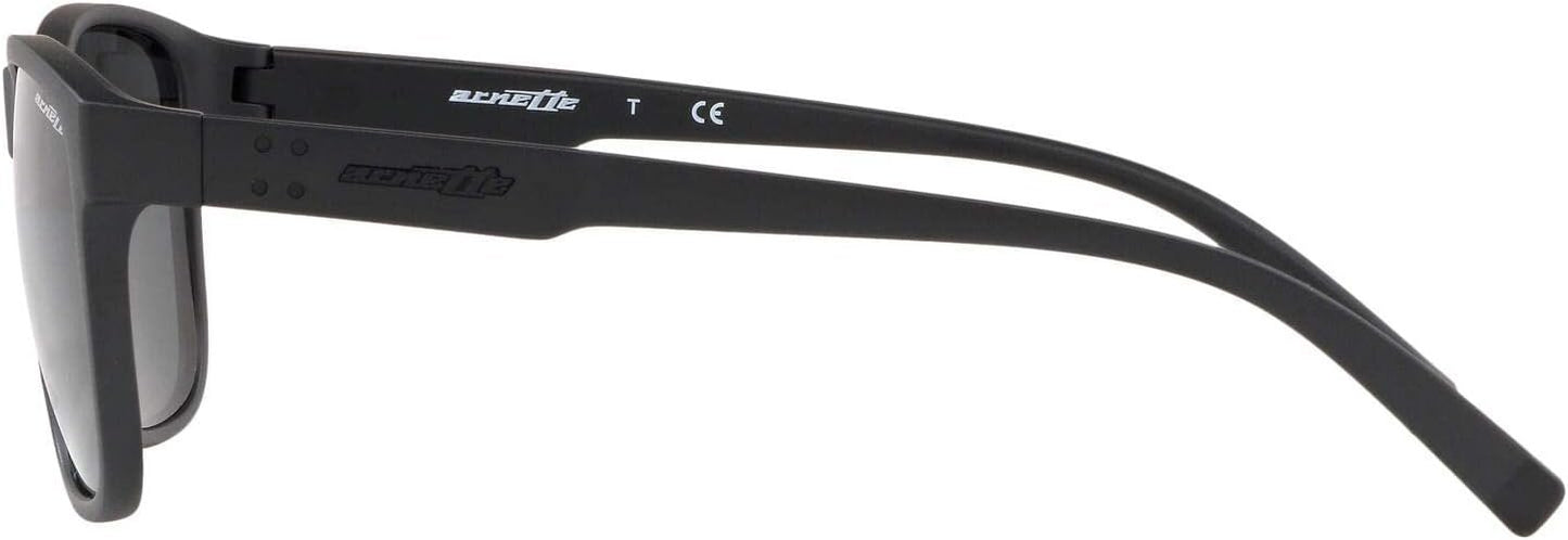 ARNETTE Men's AN4255 01/87 56mm Shoredick Rectangular Sunglasses