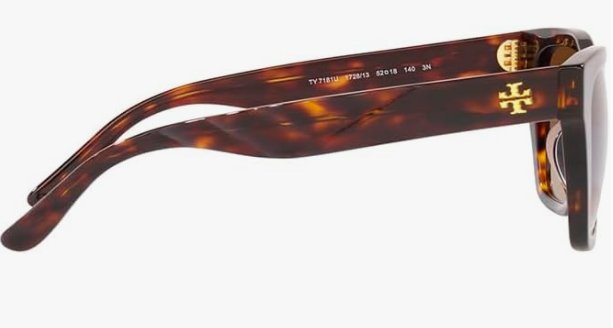 Tory Burch Sunglasses TY 7181U 172813 52mm Dark Tortoise