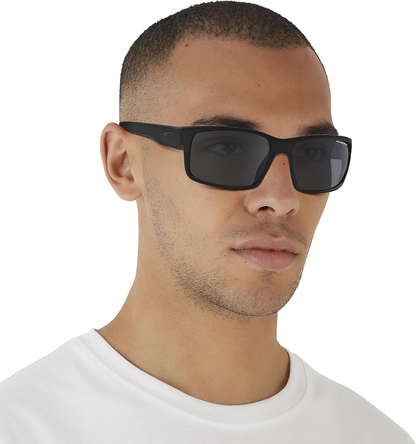 Arnette AN4202 447/81 62mm Fastball Matte Black/Grey Polarized Sunglasses