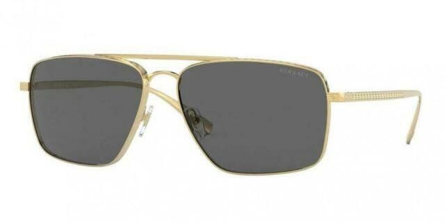 Versace VE2216 Gold/Grey Sunglasses
