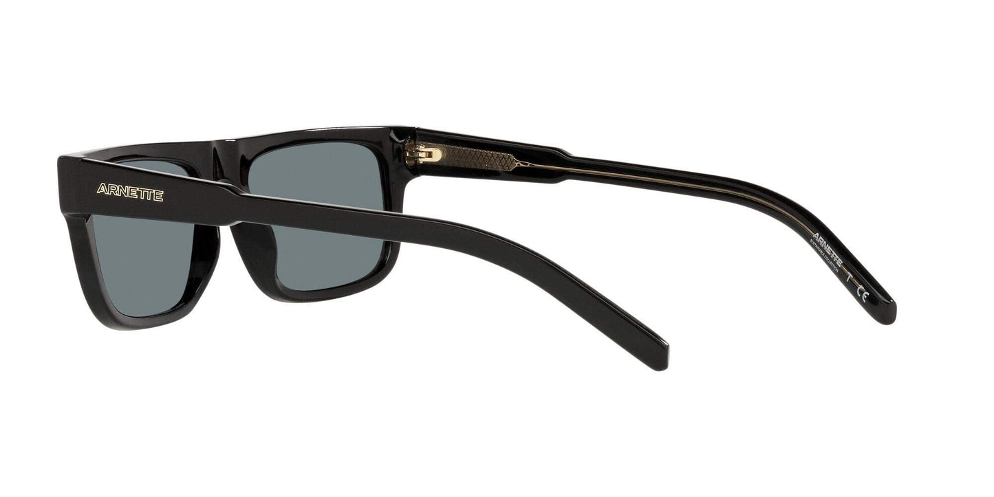 ARNETTE 0AN4278 12006G 55mm Man Sunglasses Black Frame, Grey Mirror Black Lenses