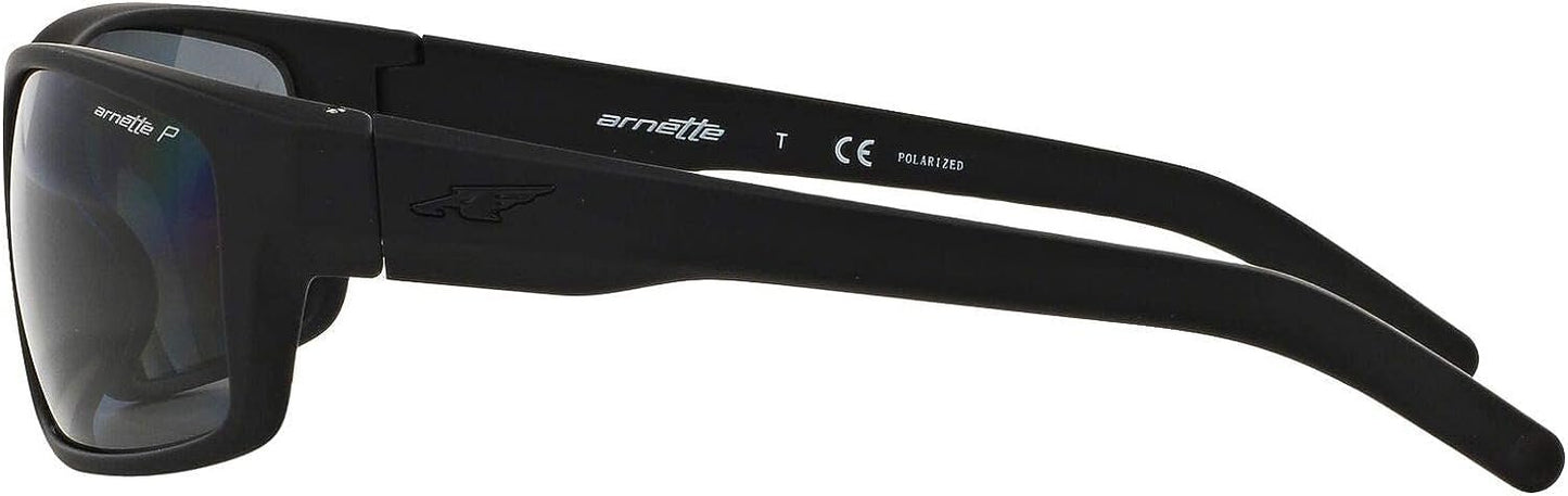 Arnette AN4202 447/81 62mm Fastball Matte Black/Grey Polarized Sunglasses