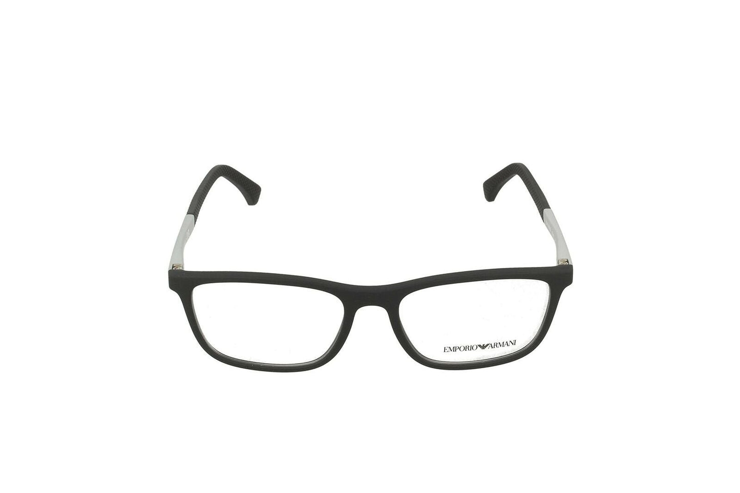 Emporio Armani EA3069 Eyeglass Frames 5063-53 Black Rubber EA3069-5063-53