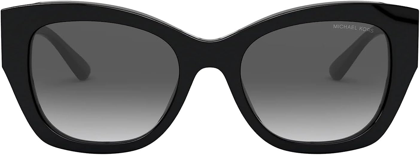 Michael Kors MK2119 30058G 53mm Palermo Square Black/Dark Grey Sunglasses