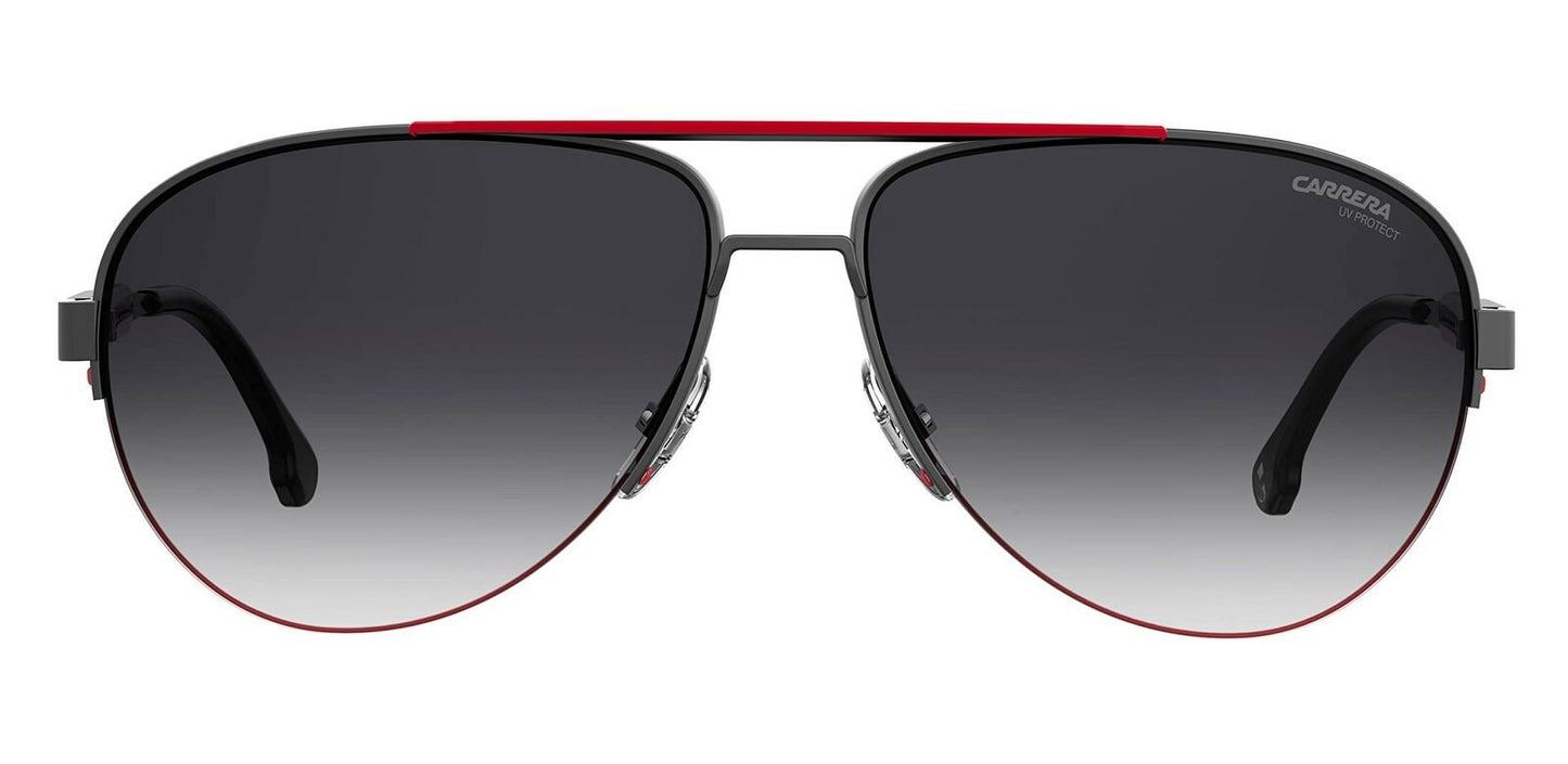 Carrera 8030/S Semi Matte Ru Black Sunglasses 62mm