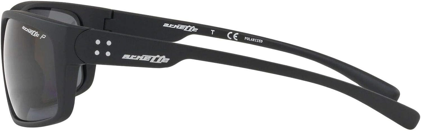ARNETTE Men's AN4242 01/81 62mm Fastball 2.0 Rectangular Polarized Sunglasses