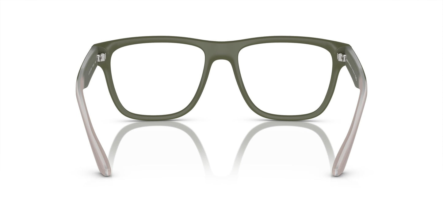 Armani Exchange Men's Ax3105 8301 55mm Square Eyewear Frames