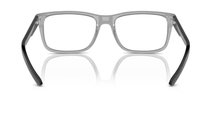 A|X Armani Exchange Men's AX3016 Square Transparent Eyeglass Frames 53mm