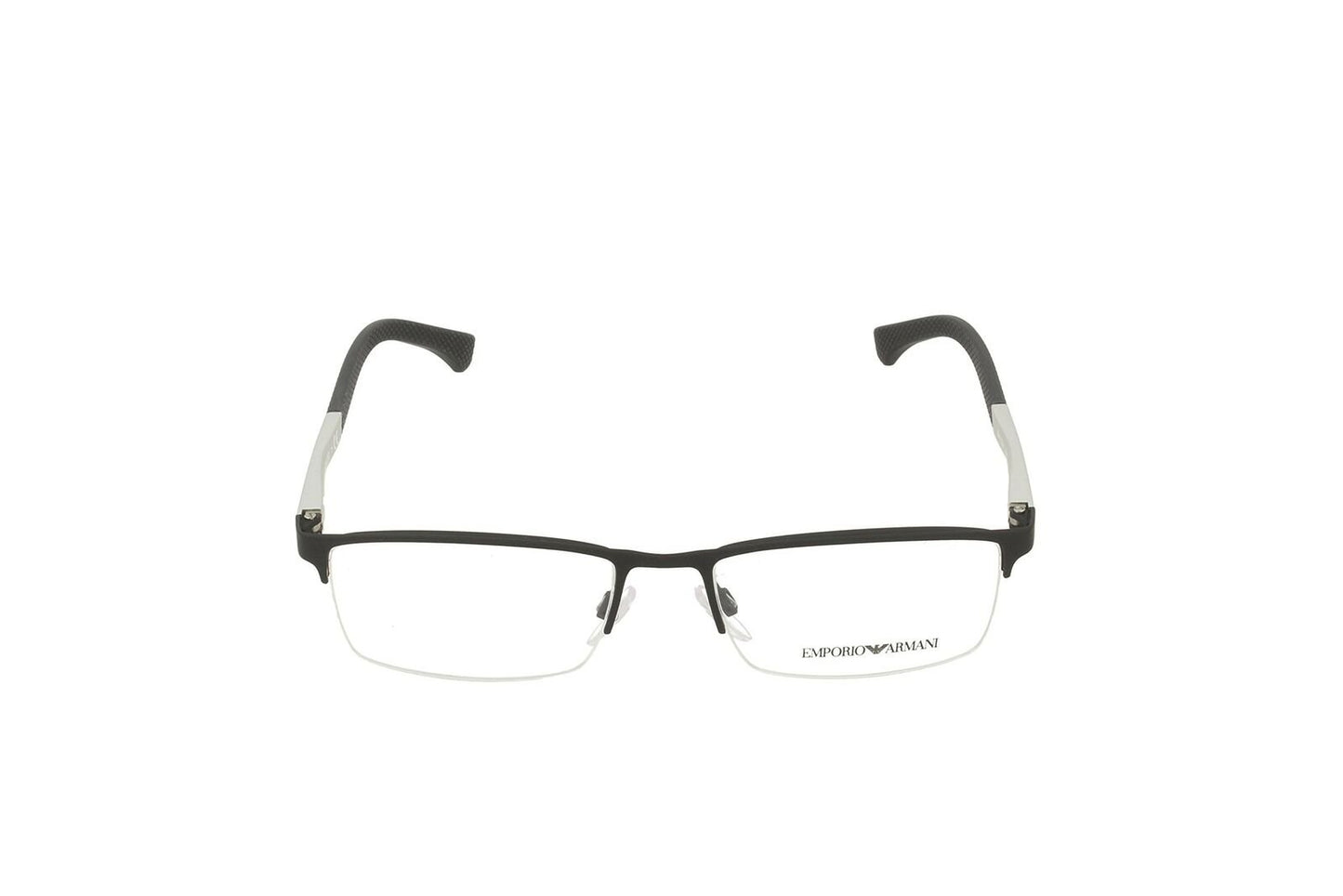 Emporio Armani EA1041 Eyeglass Frames 3094-53 - Black Rubber EA1041-3094-53