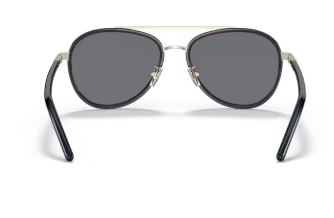 Tory Burch TY6089 33056V 57mm Black Mirrored Sunglasses