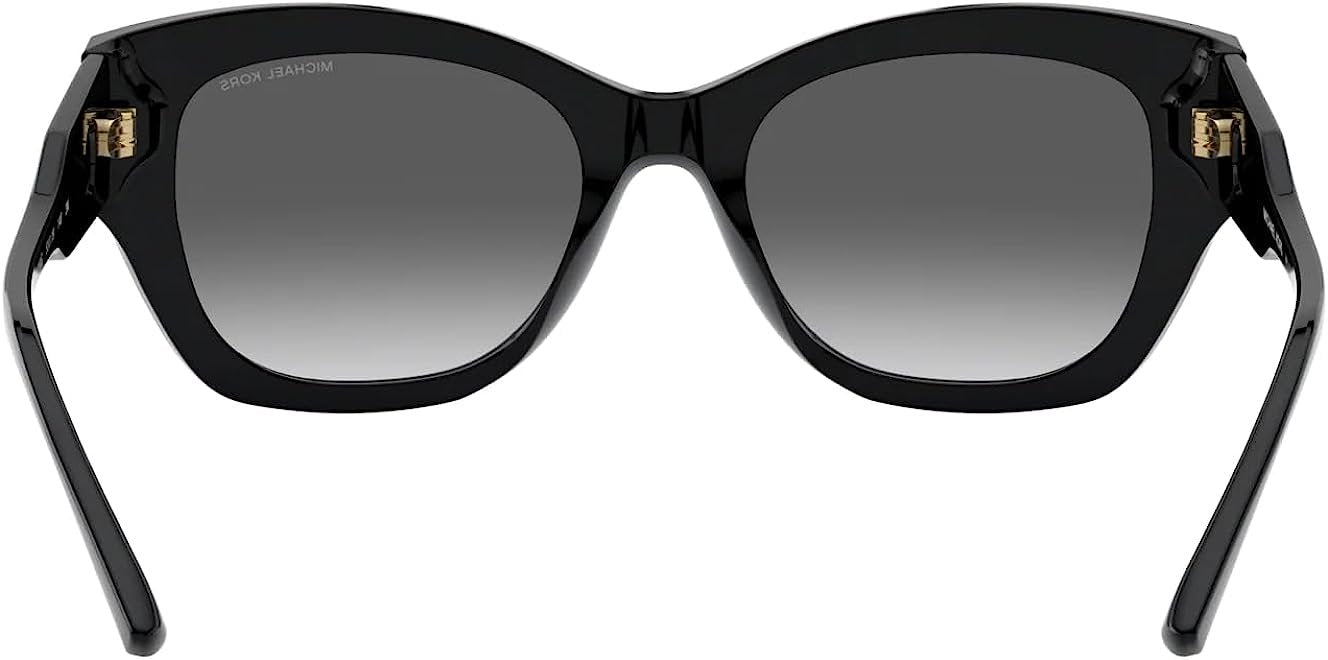 Michael Kors MK2119 30058G 53mm Palermo Square Black/Dark Grey Sunglasses