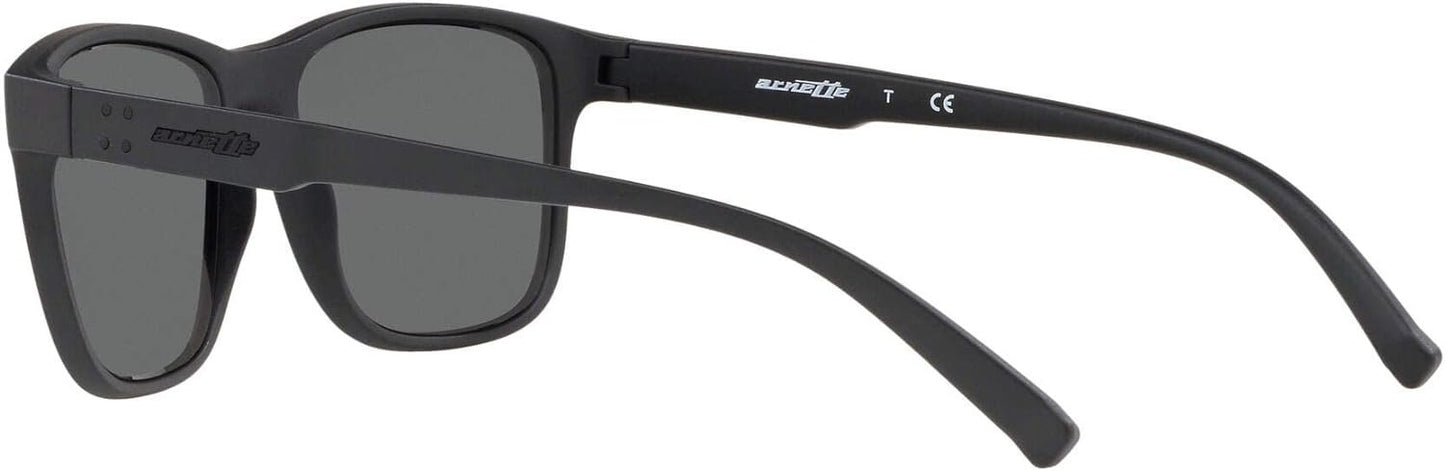 ARNETTE Men's AN4255 01/87 56mm Shoredick Rectangular Sunglasses