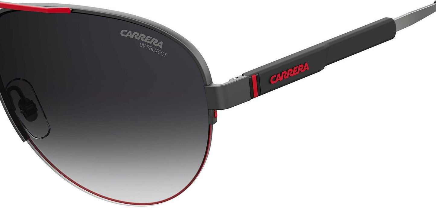 Carrera 8030/S Semi Matte Ru Black Sunglasses 62mm