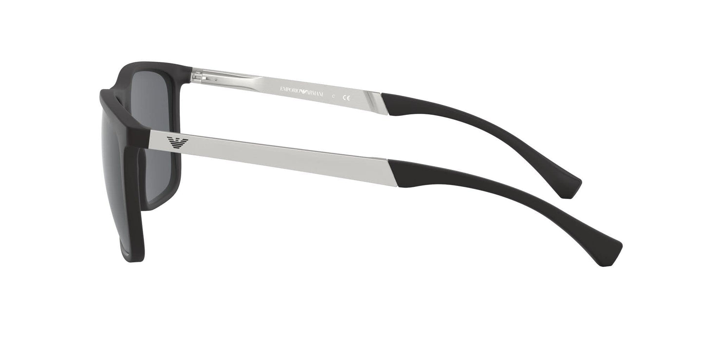 Emporio Armani Men's EA4150 5063/87 59mm Rectangular Sunglasses
