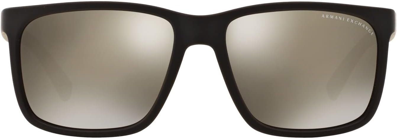 A|X ARMANI EXCHANGE AX4041SF 8062/5A 58mm Low Bridge Fit Square Sunglasses