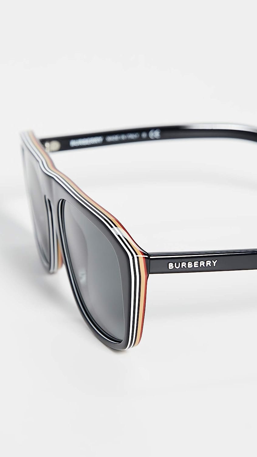 BURBERRY Sunglasses BE 4286 379887 Check Multilayer Black