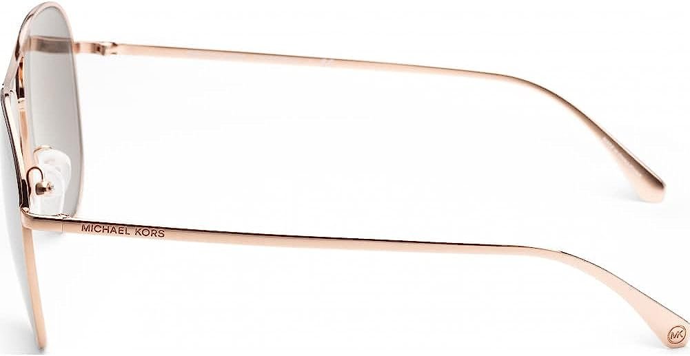 MICHAEL KORS Kona MK1089 11086G Rose Gold Silver Mirror 59mm Women's Sunglasses