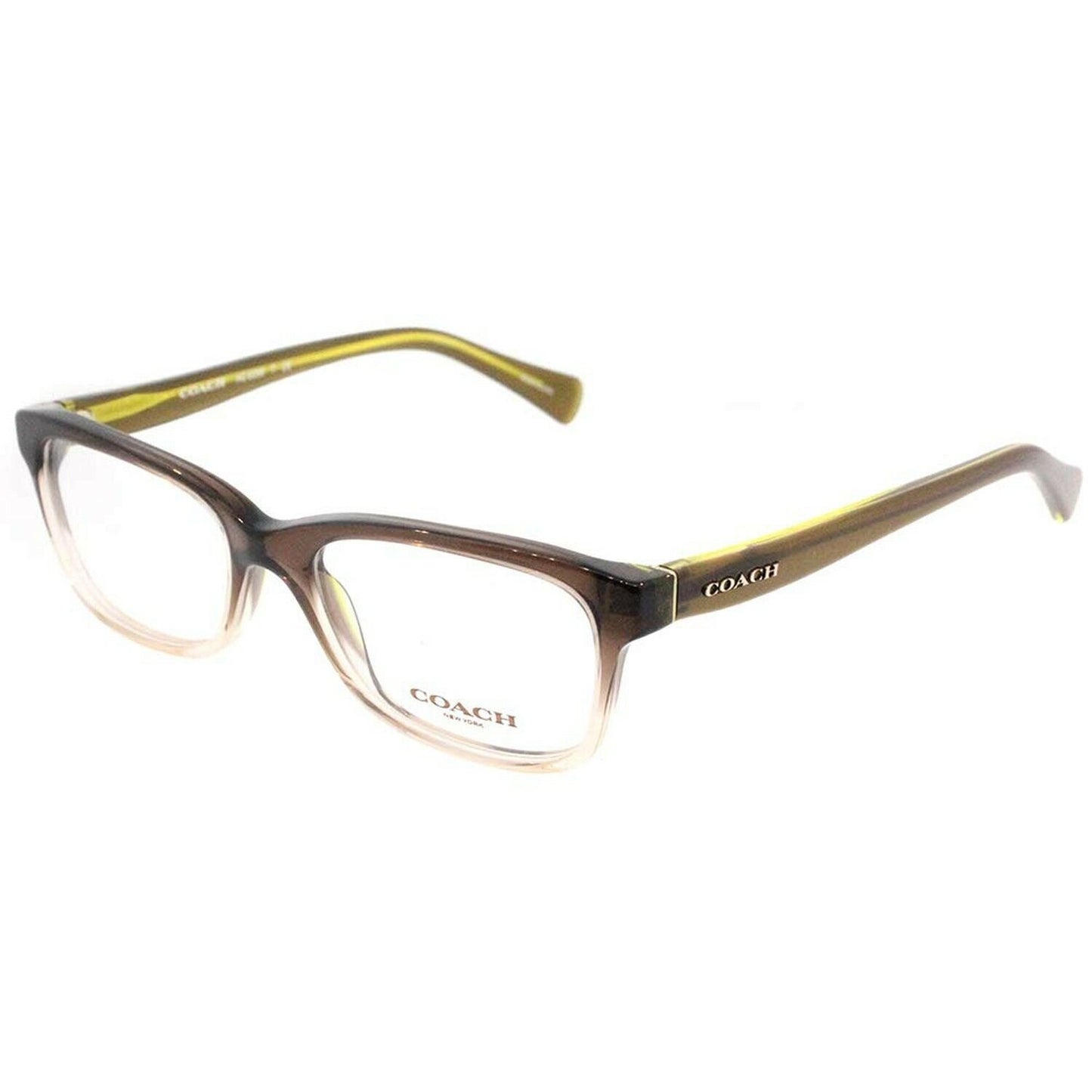Coach Women's HC6089 Eyeglasses Olive Brown Gradient/Olive 51mm