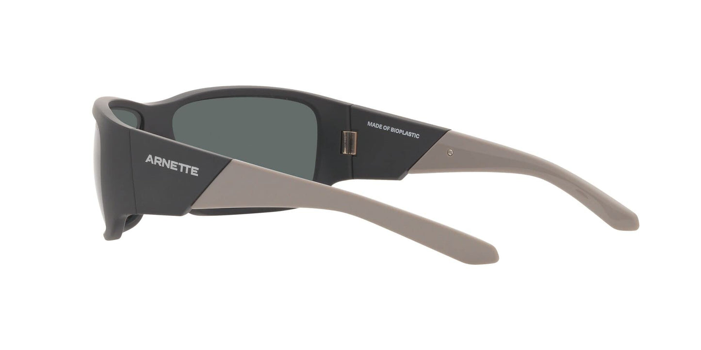 ARNETTE 0AN4297 281081 64MM Man Sunglasses Matte Dark Grey Frame Polarized Grey lenses