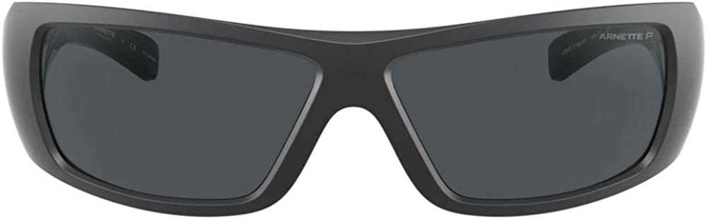 ARNETTE Men's An4286 270881 Rectangular Polarized Sunglasses