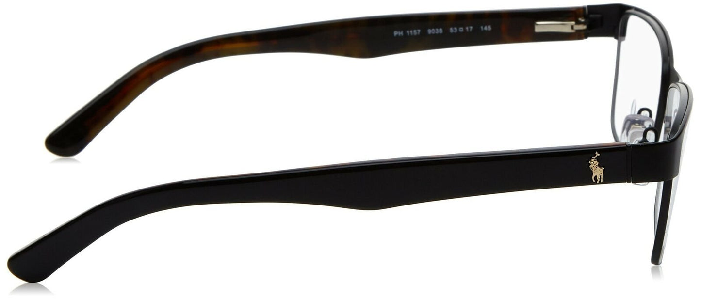 Polo Men's PH1157 Eyeglasses Matte Black 53mm