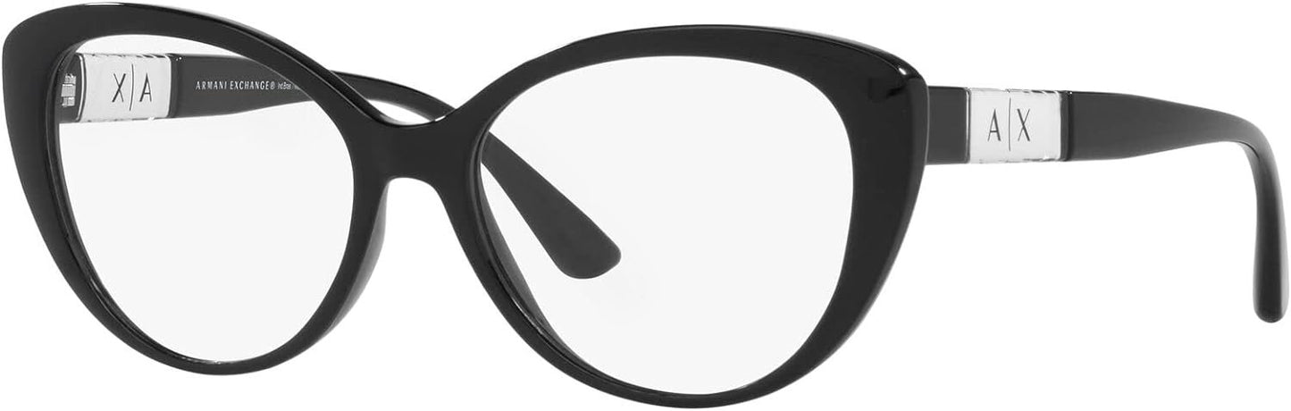 A|X ARMANI EXCHANGE Women's AX3093 8158 54mm CatEye Eyewear Frames