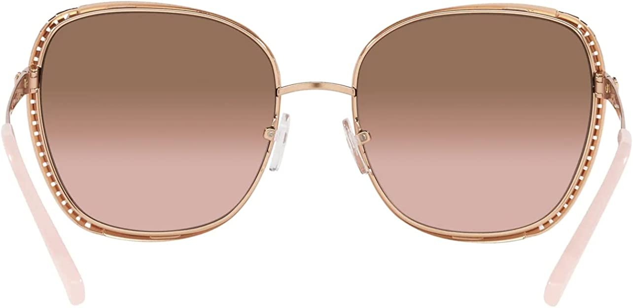Michael Kors Amsterdam MK1090 110811 Rose Gold Sunglasses Pink Gradient Lens