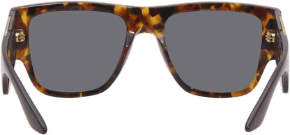 VERSACE VE4403 511987 57mm Havana Square Rectangle Men's Sunglasses