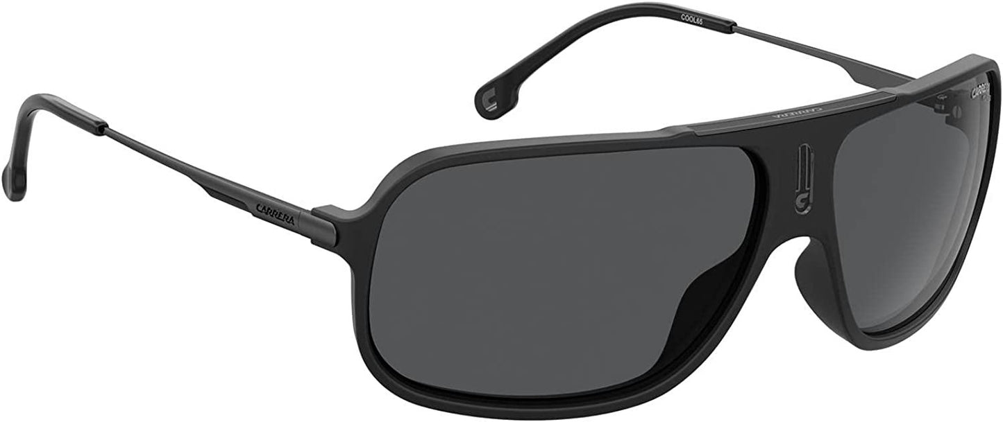 Carrera Cool65 003 64mm Rectangular Polarized Sunglasses