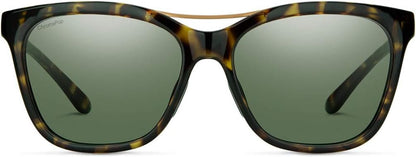 Smith Cavalier Vintage Tortoise ChromaPop Grey Green Sunglasses