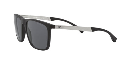 Emporio Armani Men's EA4150 5063/87 59mm Rectangular Sunglasses
