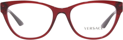 Versace VE 3292 388 54mm Bordeaux Transparent Eyeglasses