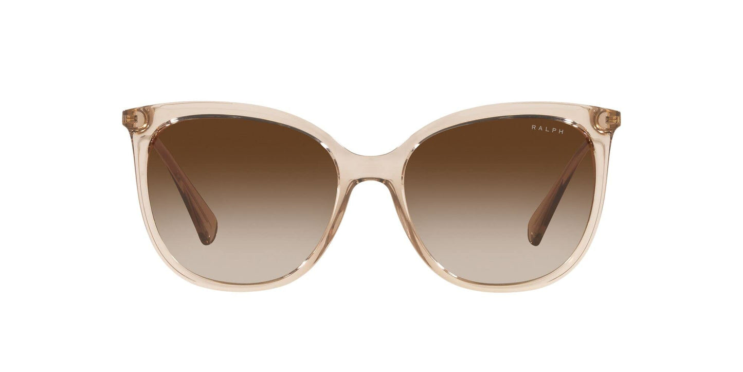 Ralph by Ralph Lauren Women's RA5248 580213 Butterfly Sunglasses, Gradient Brown, 56mm