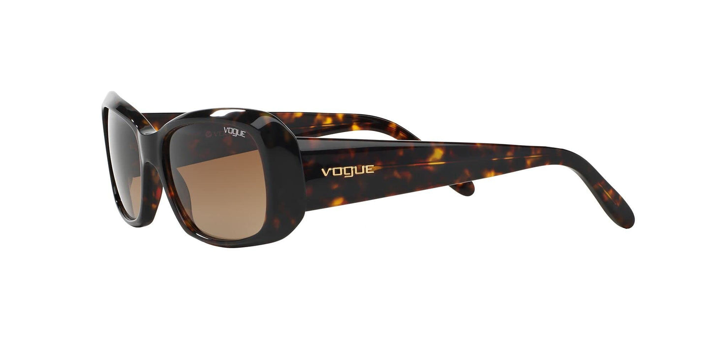 Vogue 0VO2606S W65643 52mm Woman Sunglasses Dark Havana Frame Brown Gradient Lenses