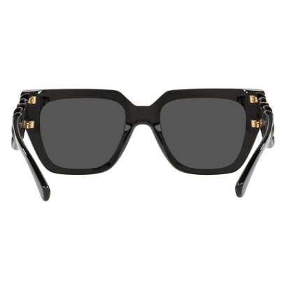 Versace Sunglasses Black Frame, Dark Grey Lenses, 0VE4409 GB1/87  53MM