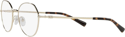 A｜X ARMANI EXCHANGE Women's Ax1048 6110 50mm Round Eyewear Frames