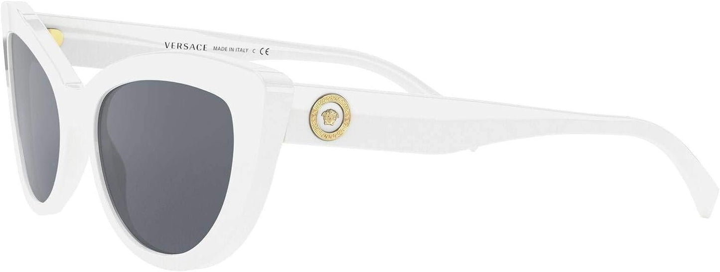 Versace VE4388 401/87 54mm White/Grey Lens Sunglasses