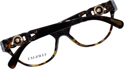 Versace VE3305 108 55mm Havana Eyeglasses