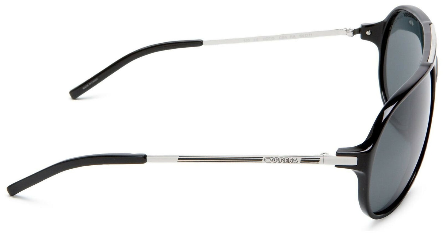 Carrera unisex adult Hot/S Sunglasses, Black and Palladium Frame/Grey Lens, 6...