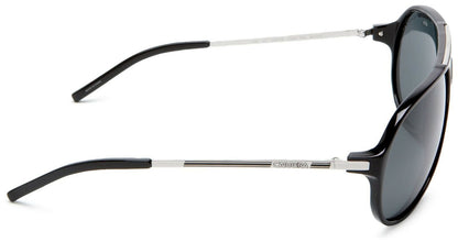 Carrera unisex adult Hot/S Sunglasses, Black and Palladium Frame/Grey Lens, 6...
