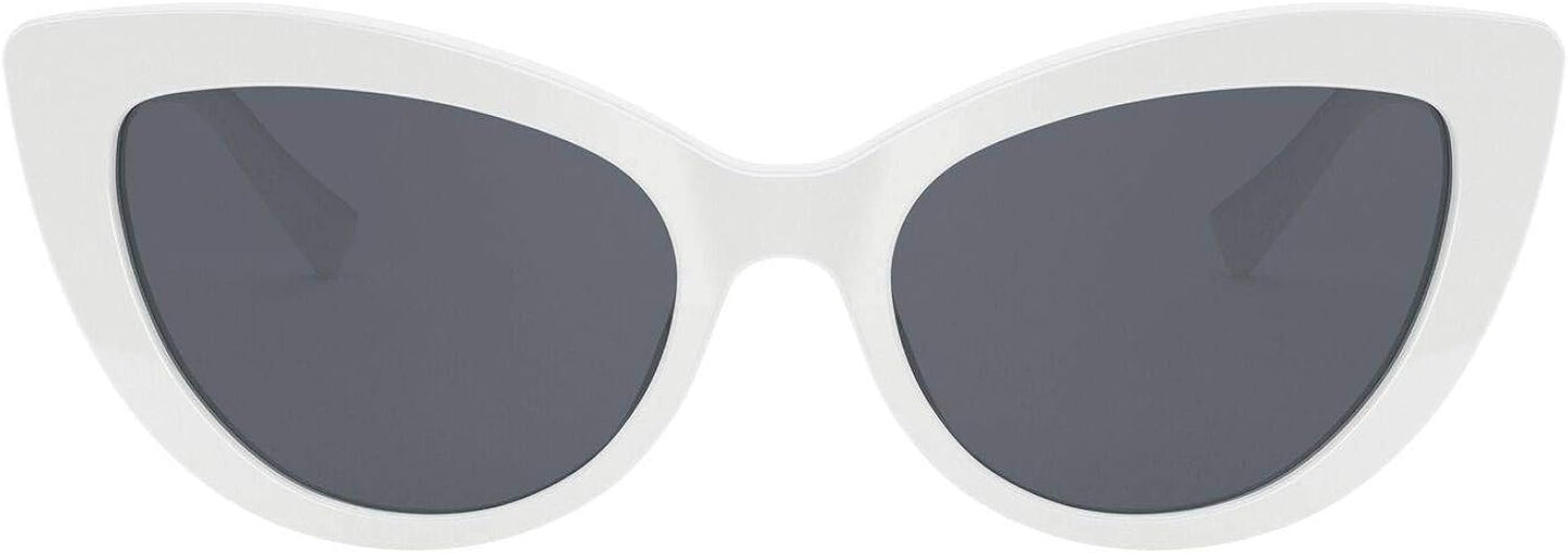 Versace VE4388 401/87 54mm White/Grey Lens Sunglasses