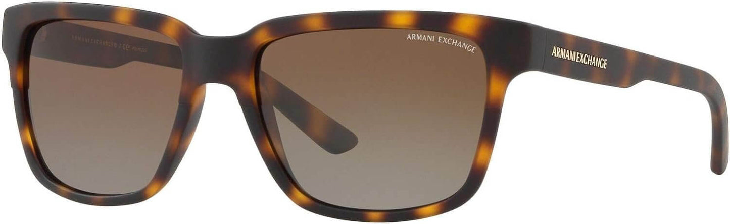 Armani Exchange AX4026S 8029T5 56mm Polarized Sunglasses (AX4026)