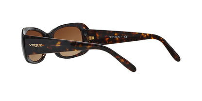 Vogue 0VO2606S W65643 52mm Woman Sunglasses Dark Havana Frame Brown Gradient Lenses